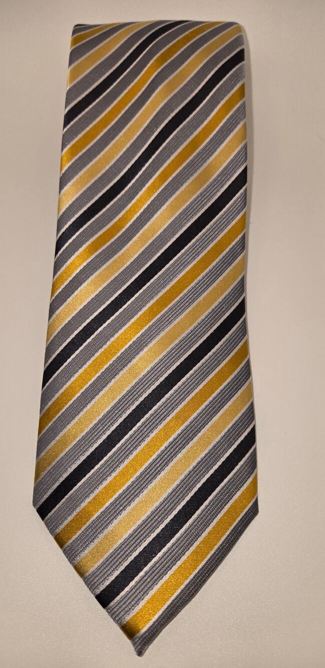 Geoffrey Beene Diagonal Stripe Necktie